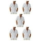 thumbnail image 3 of Camisa con botones para hombres Qarigey Estilo casual Verano Playa Blanco XXL, 3 of 6