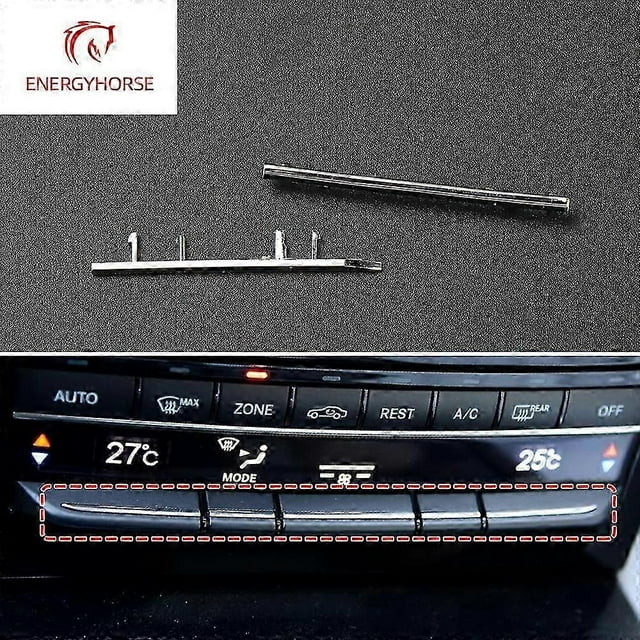Car Interior For Mercedes Benz E Class W212 Console Air Conditioning Buttons Decoration Trim 2008-2015 Light Auto Accessories E260 E300 E350