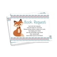 thumbnail image 1 of Inkdotpot 30 Books For Baby Shower Request Cards Bring A Book Instead Of A Card Jungle Animals Baby Shower Invitations Inserts Games, 1 of 6