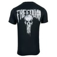 thumbnail image 3 of Howitzer Style Men's T-Shirt Freedom Skull Military Grunt MFG, 3 of 11