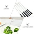 thumbnail image 3 of 6 Pcs Hot Dogs Meat Fork for Bbq Marshmallow Roasting Sticks Kitchen Roasting Fork Kitchen Utensil Metal Fork, 3 of 6