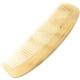 thumbnail image 2 of BRIGHTFUFU Peine de cuerno natural, antiestático, portátil, peine para alisar el cabello, previene la caída del cabello (11 cm), 2 of 8