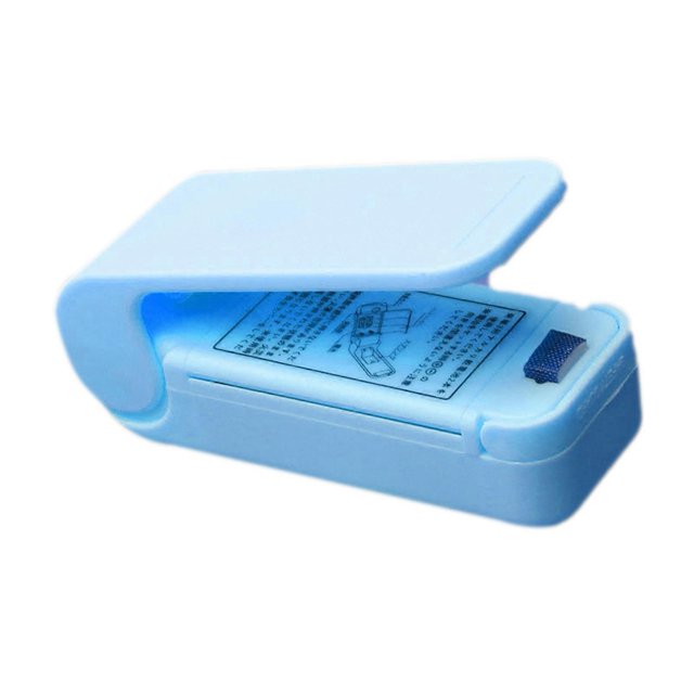 Portable Mini Sealing Machine Heat Handheld Sealer for Food Snack Plastic Bag Super-Seal Packing Machine