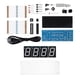 thumbnail image 3 of Kit De Reloj LED Digital De Bricolaje De 4 Dígitos Tiempo De Visualización Automática / Temperatura Kit De Bricolaje Electrónico Reloj - Azul, 3 of 5