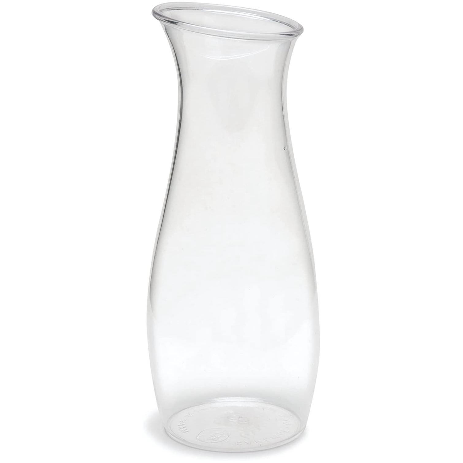 Carlisle 7090207 Cascata Carafe Juice Jar Beverage Decanter Only, Plastic, 1 L, Clear