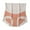Orange, variant on LYEAA Underwear for Women Cotton High Cut High Waisted Cool Briefs Breathable Comfort Color Block Daily Panties Full Fashionable Underpants Blue L