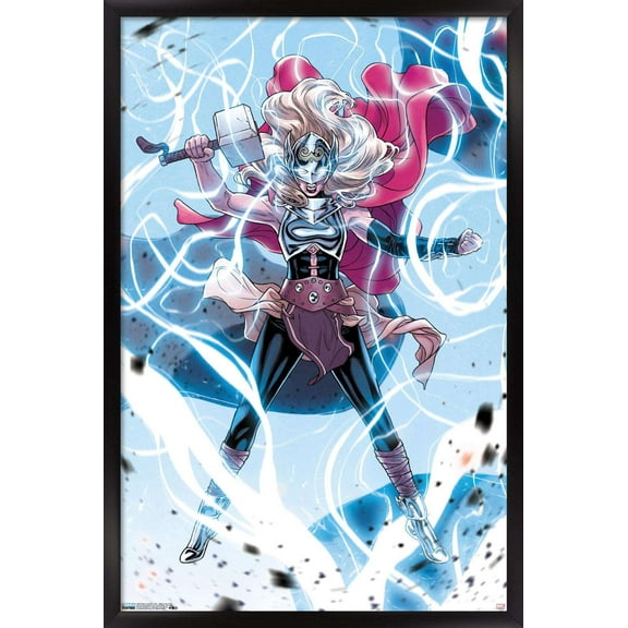 Marvel Comics - Thor - Mighty Thor #704 Wall Poster, 14.725" x 22.375", Framed