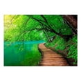 thumbnail image 2 of Tiptophomedecor Peel and Stick Nature Wallpaper Wall Mural - Green Peace - Removable Wall Decals, 2 of 3