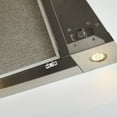 thumbnail image 1 of SEWACC Range Hood Insert 4Pcs Silver Rectangular Clasp for Secure Hold Diy Installation Home Improvement, 1 of 8