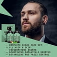 thumbnail image 6 of Striking Viking Beard Wash and Conditioner (Tea Tree & Biotin) - Paraben & Sulfate Free Cleansing Care for All Beard Types (10oz per Bottle), 6 of 8