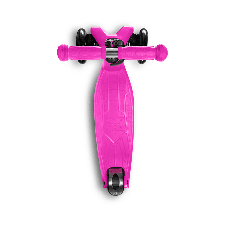 Micro Maxi Original 3-Wheel Scooter, Pink, Lean-to-Steer Design