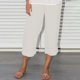 thumbnail image 1 of WILLBEST Pantalones Casuales para Mujer, Leggings Cómodos con Estampado Sólido y Cintura Elástica para Uso Diario y Actividad Física. Extra Grande, 1 of 5