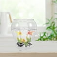 thumbnail image 1 of HOOWIFFY Transparent Plastic Betta Fish Tank Delicate Tabletop Aquarium with Fine Workmanship, 1 of 8