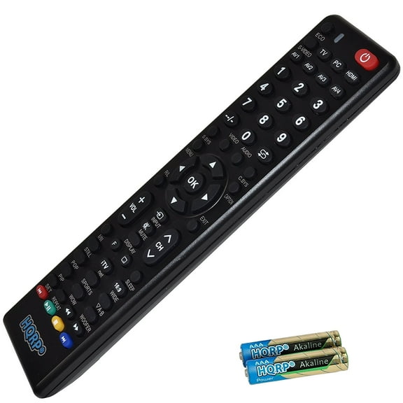HQRP Remote Control for Sanyo DP47840, DP50740, DP50741, DP50747 TV Smart