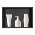 thumbnail image 2 of Wall-Inserted Shower Niche Bathroom Stainless Steel Bath Shower Niche Shelf for Bath Lotion Shampoo Storage, 2 of 11