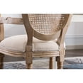 thumbnail image 5 of French country inspired chair set of 2 / For family gatherings / Sturdy and stable seating, 5 of 7