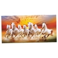 thumbnail image 3 of Retrato de caballo, pintura, arte de pared, sin marco, decorativo, creativo, animales, arte, impresión estilo A 60X30CM, 3 of 7