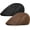 Black/Coffee, variant on 2 Pack Men's Mesh Cap Breathable Summer Newsboy Hat Beret Ivy Cap Irish Hiking Fisherman Hats