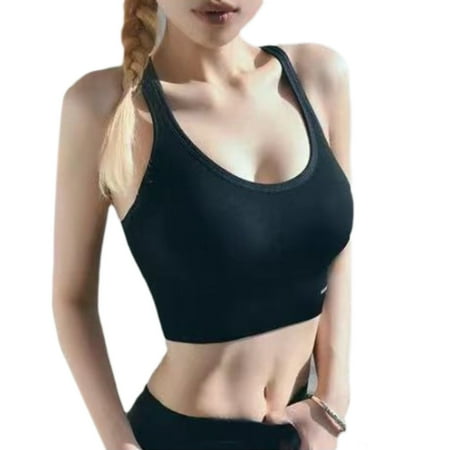 

Cross Back Closure Yoga Tank Tops Workout Bra for Fitness Sportswear Sports Bra