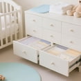 thumbnail image 2 of Organizador de cajones Criusia Clothes, paquete de 14 unidades, para bebé, color blanco, 2 of 9