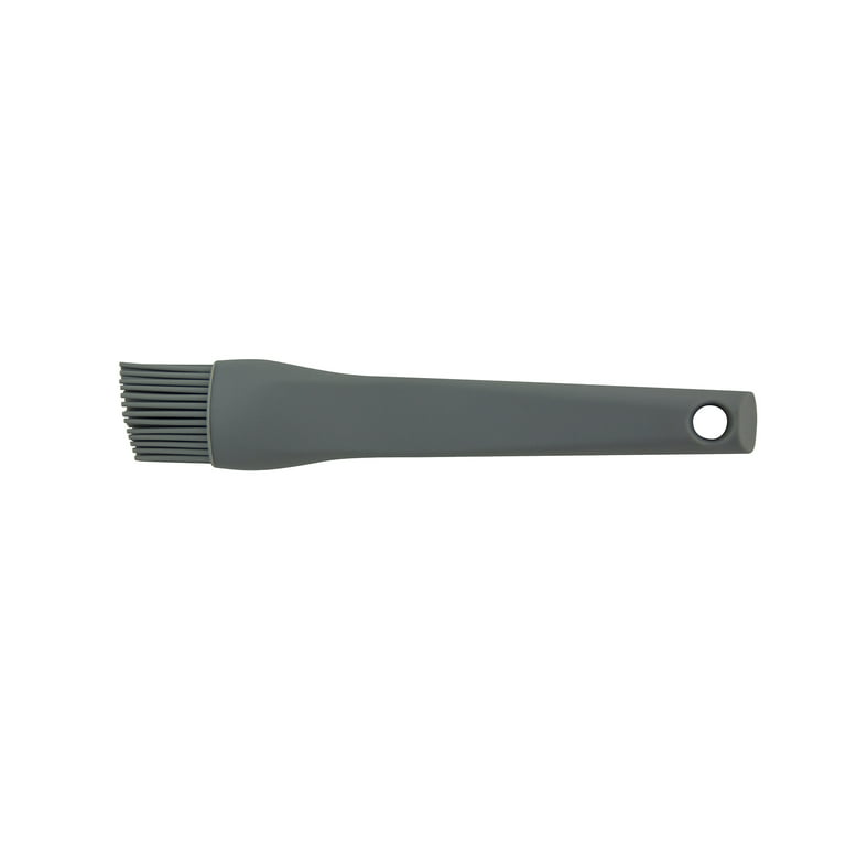 Taste of Home Silicone Basting Plus Pastry Brush; Ash Gray 