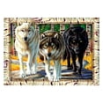 thumbnail image 1 of Cuadros Decorativos 5D bricolaje lobo taladro completo diamante bordado pintura pedrería punto de cruz JShteea Nuevos Originales, 1 of 8
