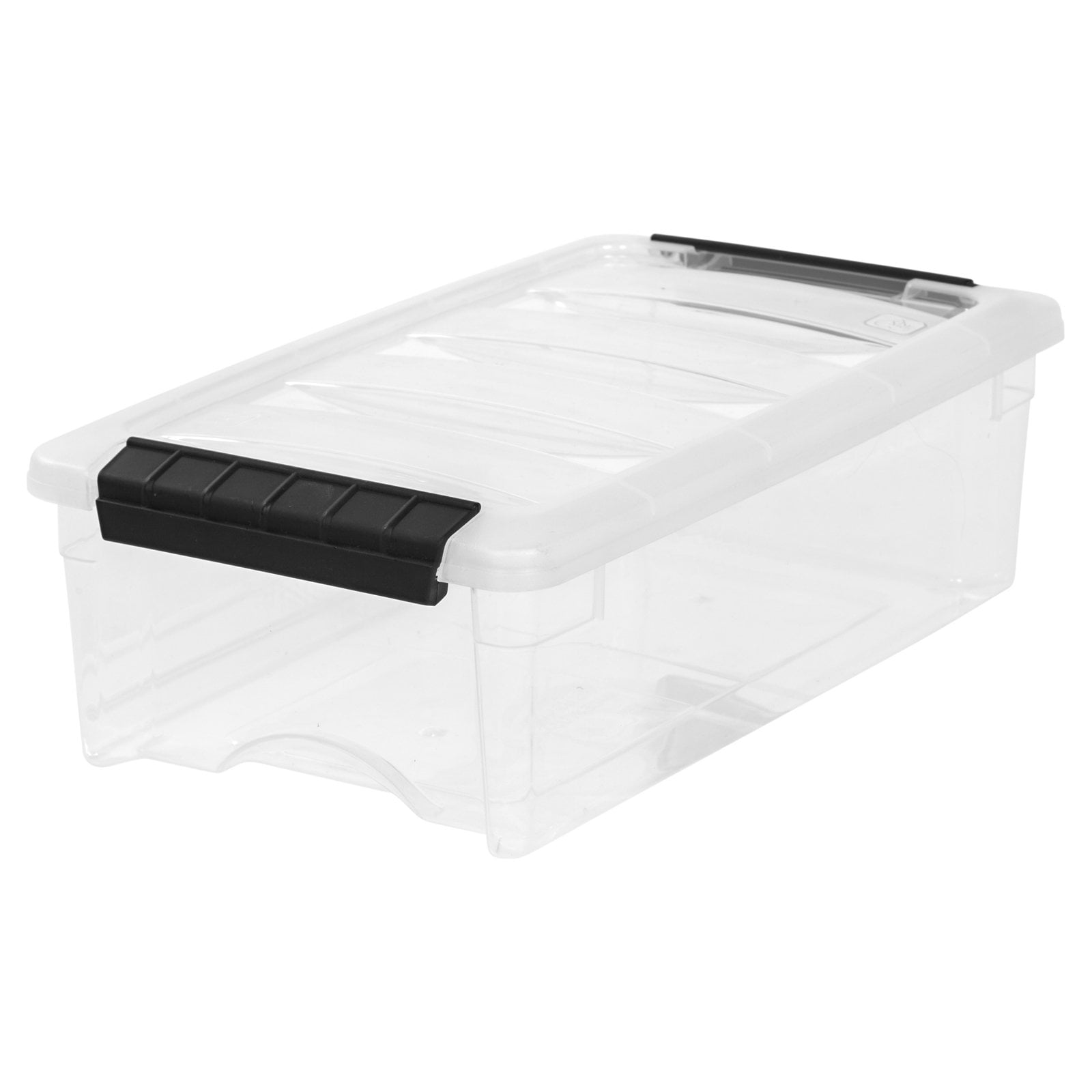 Greenco Clear Foldable Boot Storage Boxes-5 Pack 4 X Pack of 5