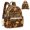 Autumn Maple Leaf Print, variant on Polyester Casual Mini Daypack, Fashion Ladies Quilted Bag for Travel and Daily Walking, Christmas Duck Casual Daypack