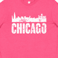 thumbnail image 4 of Inktastic Chicago Skyline Grunge Youth T-Shirt, 4 of 5