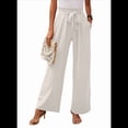 thumbnail image 3 of Pantalones de Salón Anchos para Mujer, Color , Talla M, 3 of 8