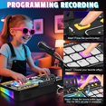 thumbnail image 4 of Set de mezcladora DJ CL FUN para niños pequeños con luces, micrófono y modo juego, 4 of 8