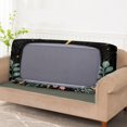 thumbnail image 3 of Renewold Dragonfly Moon Flower Stretch Sofa Seat Cushion Slipcover Soft Dog Couch Slipcover Elastic Separate Sofa Slipcover Pet Friendly for Living Room Home Decor, L, 3 of 5