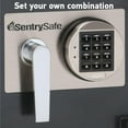 thumbnail image 4 of Sentry Safe Digital Depository Safe, Large, 0.94 Cu Ft, 14w x 15.6d x 20h, Black, 4 of 6