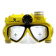 Liquid Image Explorer Series 304 - Dive Mask (Mid Size) - Action camera - snorkel mask - Size S / M - 5.0 MP - flash 16 MB - underwater up to 16ft - yellow