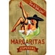 thumbnail image 1 of Placa Metal Vintage para Cóctel Pintura Hierro Rectangular Pared 20x30cm, 1 of 10