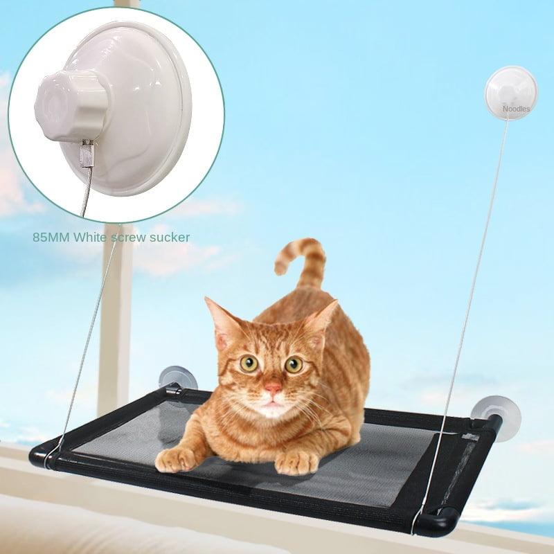 Cat hammock cat nest Cat climbing frame hanging hanging windowsill window with velvet cat hammock swing