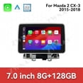 thumbnail image 2 of ZWNAV 7 Inch For Mazda 2 CX-3 2015-2018 Multimedia Player Android14 Vertical Screen Car Radio GPS Navigation Auto Stereo Head Unit, 2 of 15