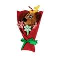 thumbnail image 2 of Dr. Seuss, How the Grinch Stole Christmas Max Bouquet, 10 inches Tall, Plush, Brown, Red, by Ruz, 2 of 5