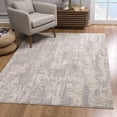 thumbnail image 1 of homeroots Décoration Intérieure 390414 Tapis Gris Métro Moderne Abstrait 5 Pieds x 8 Pieds, 1 of 1
