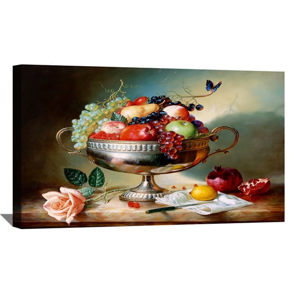 Aleksei Antonov Painting Wall Art Centro De Mesa Framed Canvas Art