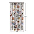 thumbnail image 5 of White Chicken Farm Pattern Shower Curtain 36"x72" ,Bathroom Decorative Shower Curtains Set with 12 Hooks,Modern Waterproof Washable Shower Curtain, 5 of 6