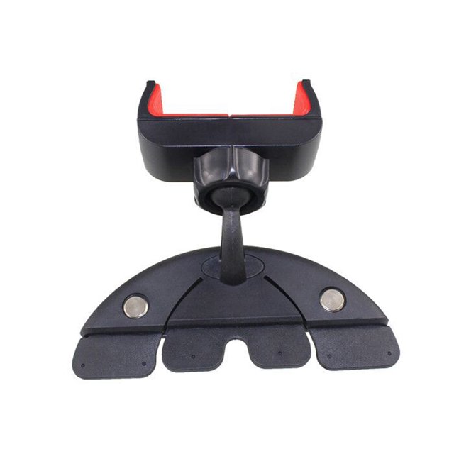Soporte Universal FLhrweasw para montaje en teléfono con ranura para CD de coche soporte para teléfono móvil con rotación de 360 grados