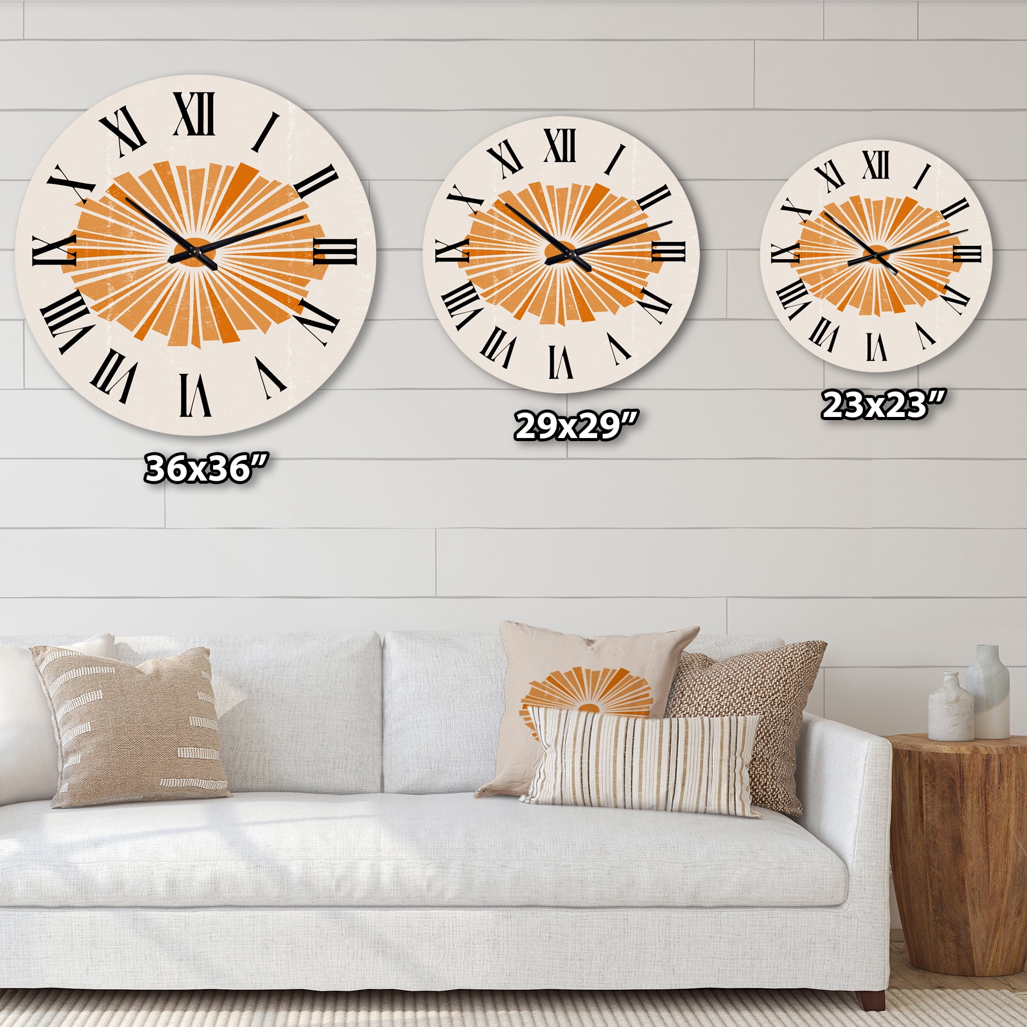 Designart 1 in Quartz Modern/Contemporary Wall Clock