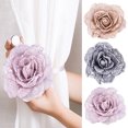 thumbnail image 3 of 1 Paire d'Embouts de Rideaux Motif Fleur Pinces Magnétiques pour Rideaux Accessoires de Rideaux, 3 of 9