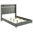 thumbnail image 3 of Lucia 5-piece Eastern King Bedroom Set Grey and Black, 3 of 20