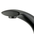thumbnail image 3 of Bellaterra Home Bilbao Single Handle Bathroom Vanity Faucet with Drain without Overflow in Black, 3 of 4