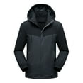 thumbnail image 1 of Birdeem Mens Detachable Cap Waterproof, Dirt-Proof, Wind-Proof, Tear-Resistant Zipper Casual Warm Jacket, 1 of 1