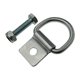 thumbnail image 4 of Bucle de amarre de anclaje Bucle de fijación de camión Bucle de amarre de accesorios para automóvil Bucle de anclaje 10 mm con tornillo, 4 of 9
