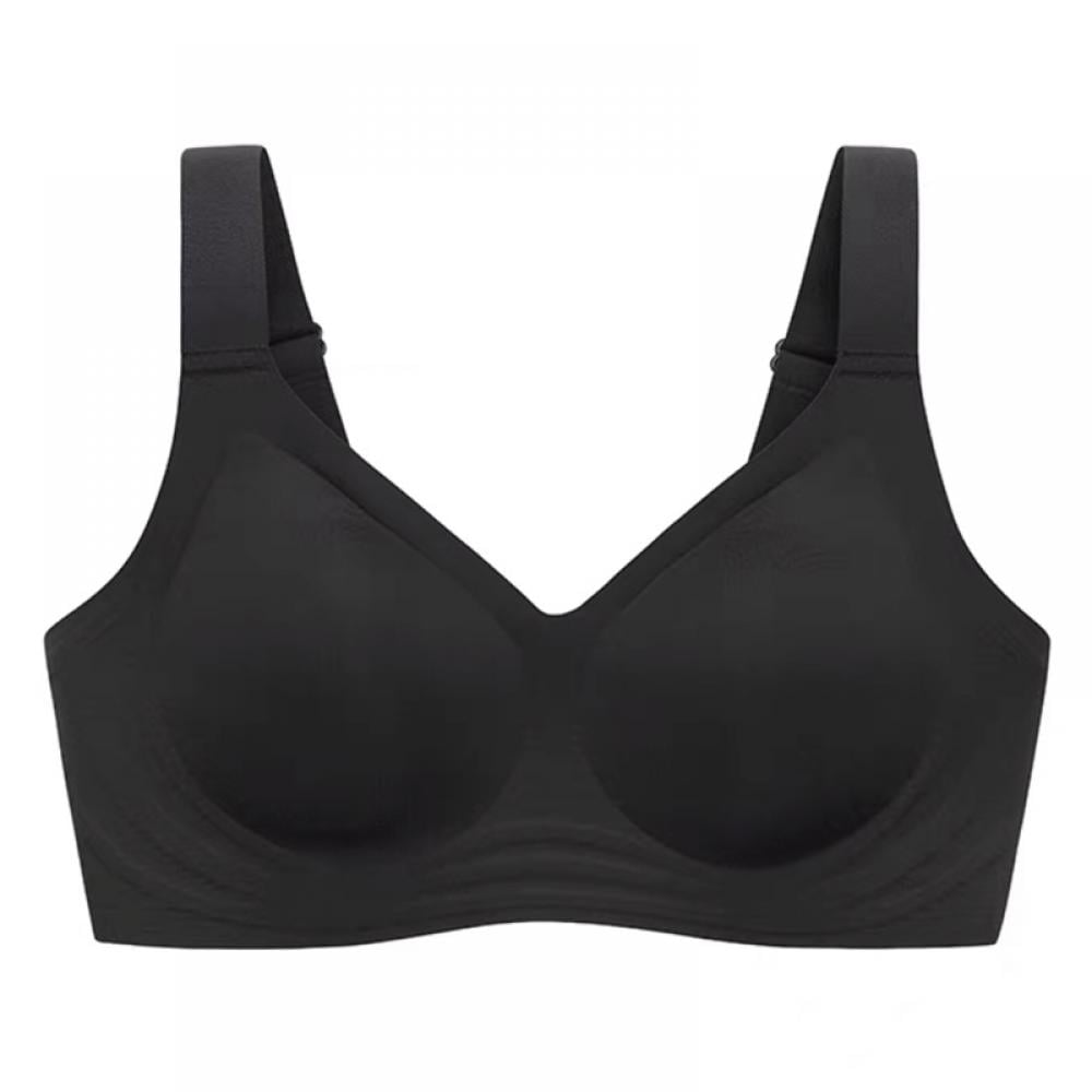 Seamless Bra Wireless Bra for Women Convertible Strap Ultra Comfort Bra V Neck Invisible