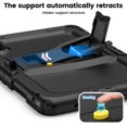 thumbnail image 3 of XYX for Xiaomi Redmi Pad 2 Case 11 inch, 3in1 Heavy Duty Shockproof Tablet Cover with Stand, Shoulder Strap, Black, 3 of 7